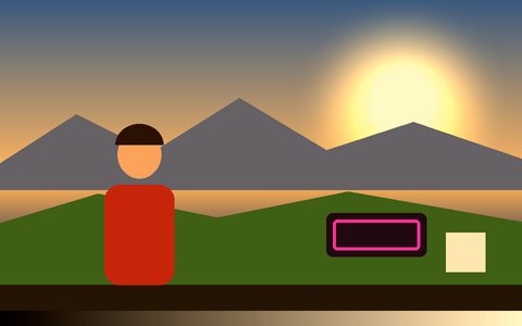 Candlelit LUT applied to the sample frame