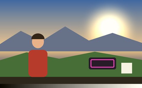 Desert Dust LUT applied to the sample frame
