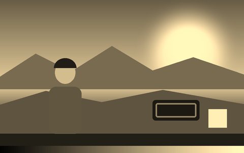 Sepia Archive LUT applied to the sample frame