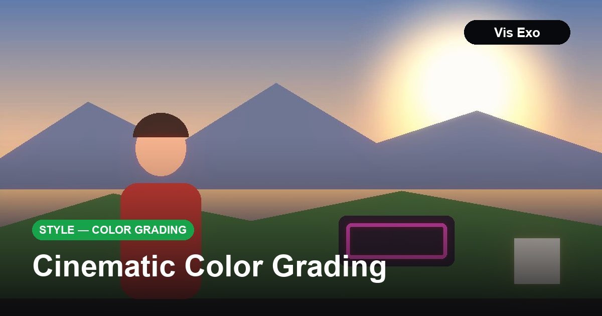 Color Merging Free Cinematic Color Grading & LUTs Online — Vis Exo