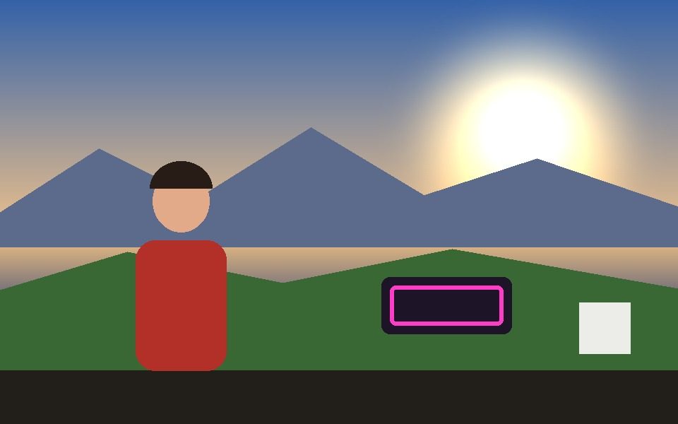 Original sample video frame