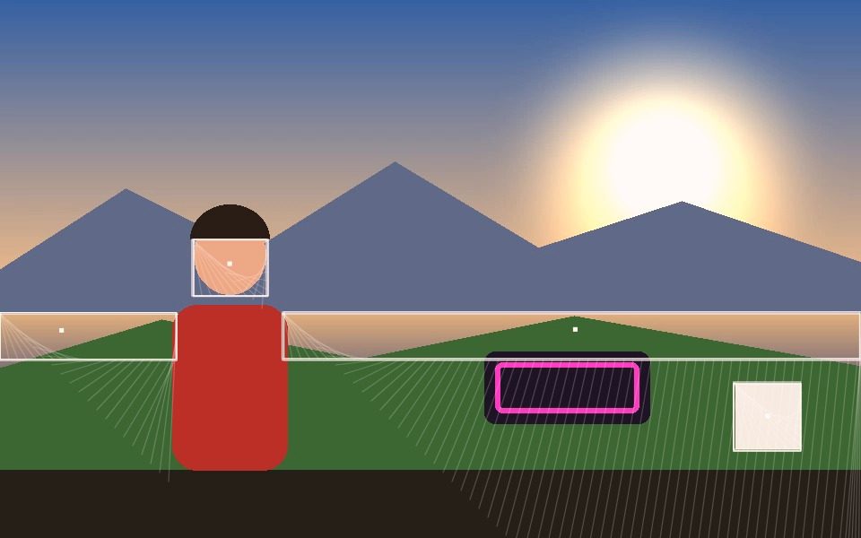 The same frame with the Stop Motion preset